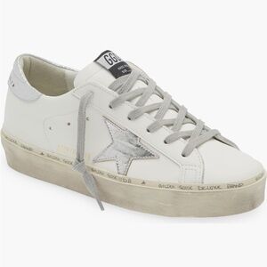 Like new authentic Hi Star platform sneaker by Golden Goose.